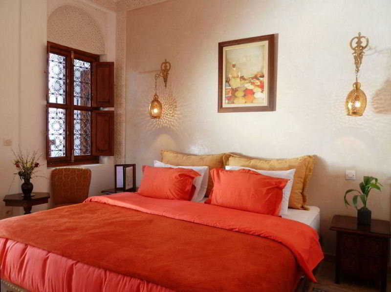 Riad Viva Марракеш Экстерьер фото A bedroom in the Riad